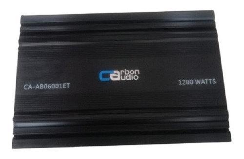 Imagen 2 de 4 de Amplificador Fuente Carbón 1200w 1 Canal Clase D