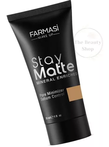  Maquillaje Stay Matte By Farmasi Tono   Medium Tan P Grasa