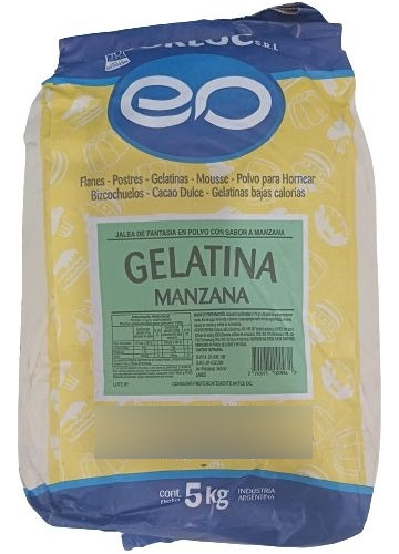 Gelatina De Manzana X  5kg Orloc