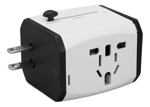 Adaptador De Corriente De Viaje Universal De Pared Todo En U