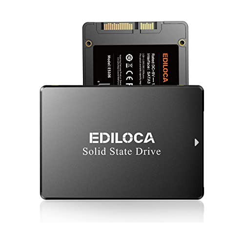 Ediloca Es106 2tb Ssd Sata Iii 6gb-s 2.5  3d Nand Disco Duro