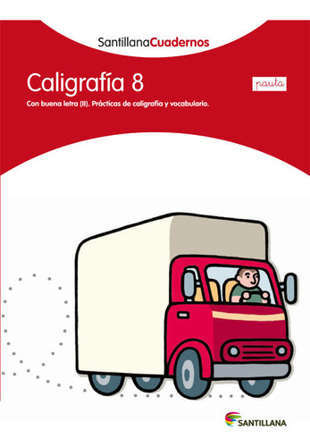 Libro Caligrafia 8 Pauta Santillana Cuadernos