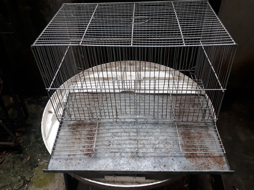 Jaulas Para Pajaros.precio Por Cada Jaula.leer Descripcion. Blanco,griz,cobre (Usado)
