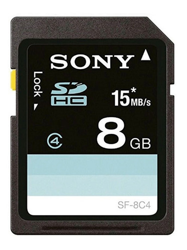 Tarjeta SDHC Sony Class 4 de 8 GB de 15 Mb/s