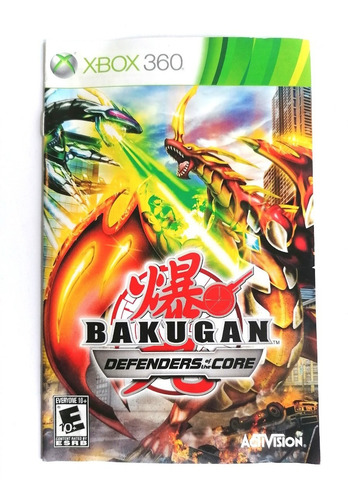 Bakugan Defenders Of The Core Xbox 360 (Reacondicionado)