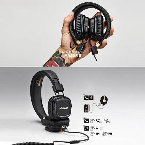 Marshall Major Ii - Auriculares Con Micrófono