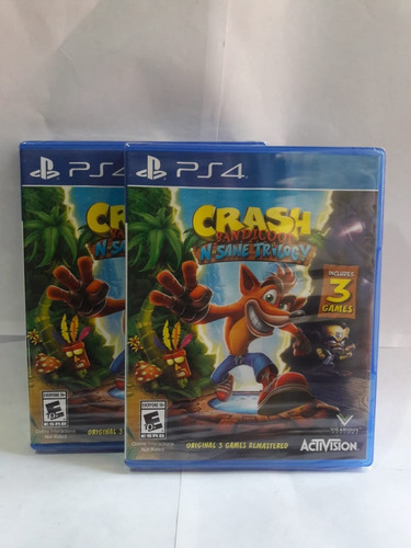 Crash Bandicoot N Sane Trilogy  Nuevo Sellado - Ps4