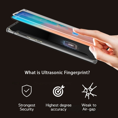 Imagen 4 de 7 de Vidrio Templado Samsung Note 10 Plus 10 Whitestone Dome Gla#