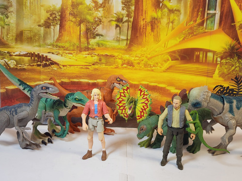 Jurassic World Lote Legacy Collection Velociraptor Ellie (Usado)