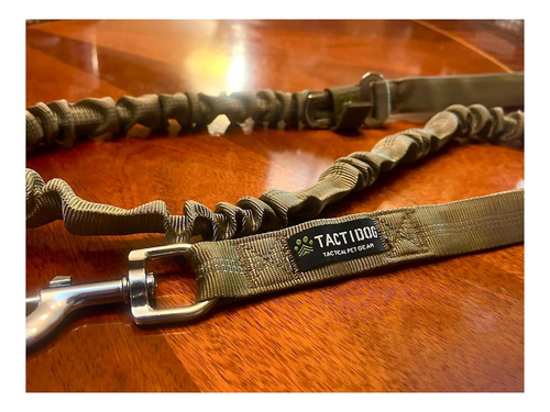 Tactidog Tactidog Bungee Tactical Dog Correa Sin Choque De Y Arena Del Desierto.