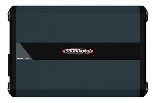 Imagem 1 de 5 de Amplificador Soundigital Sd8000.1d Evo 4.0 8000w Rms 1 Ohm