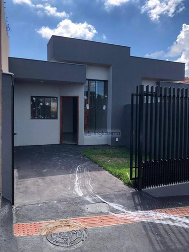 Imagem 1 de 8 de Casa À Venda, 68 M² Por R$ 202.000,00 - Parque Residencial Elizabeth - Londrina/pr - Ca2193