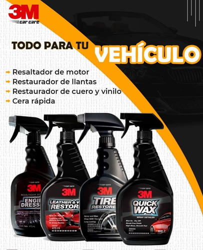 Imagen 3 de 3 de Restaurador De Cuero Y Vinillo 3m