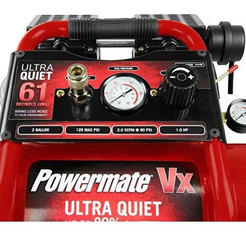 Powermate Vx Sac22hpp Compresor Aire Ultra Silencioso