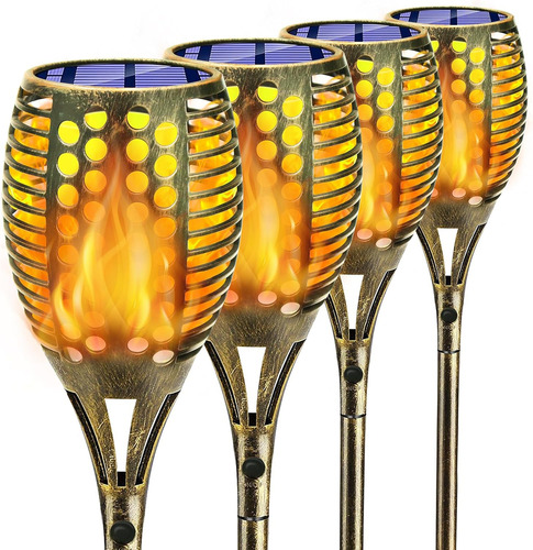 Antorchas Tiki Solares Exteriores, Luces De Antorcha So...
