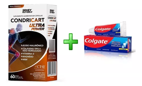 COLÁGENO TIPO II + VITAMINA D3 + MAGNÉSIO CONDRICART ULTRA 60