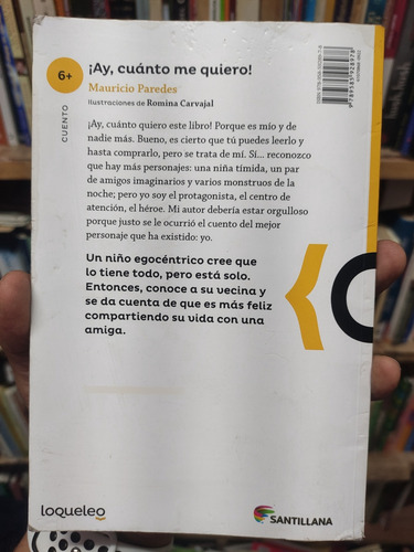 Ay Cuánto Me Quiero - Loqueleo - Libro Original (Usado)