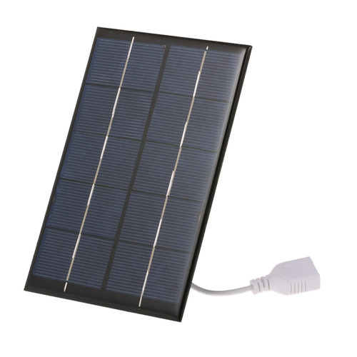 2.5w / 5v Cargador Solar Porttil Con Puerto Usb