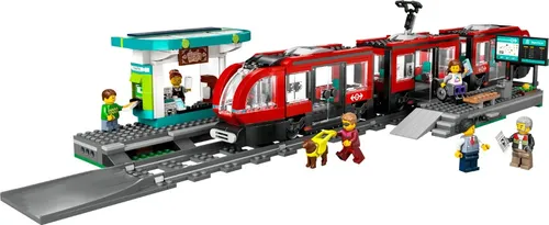 LEGO City Trains Bonde e Estação do Centro da Cidade 60423
