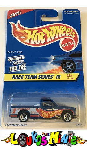 Hot Wheels Chevy 1500 Race Team Series Iii Pickup #534