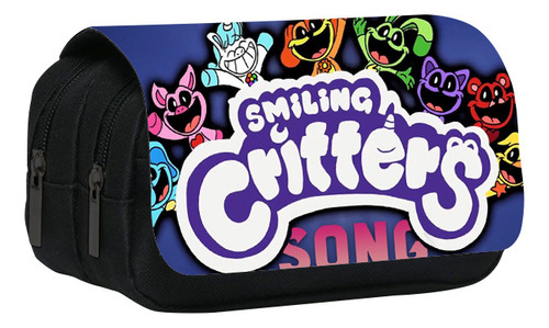 Estuche De Lápices De Doble Capa For Estudiantes De Smiling