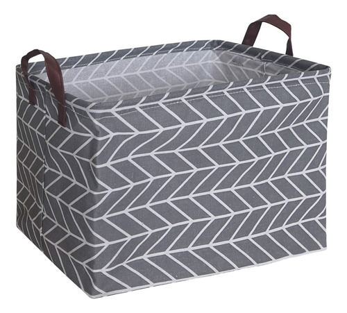 Cesta De Almacenamiento Rectangular Plegable Con Asas Imperm