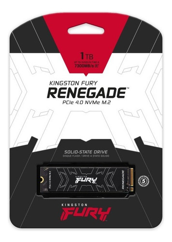 Disco Solido Kingston Fury Renegade 1tb M.2 Pcle 4.0 N