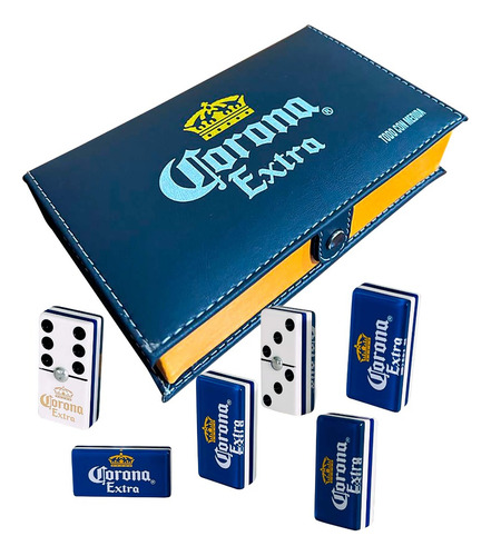 Domino Corona Extra Azul / Domino Modelo Especial Azul