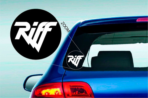 Riff Logo Calco Sticker Vinilo Decoracion