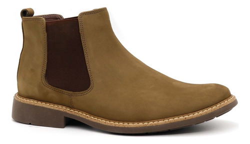 Botin Casual  De Caballero Kaida 22.bn-102 Olivo