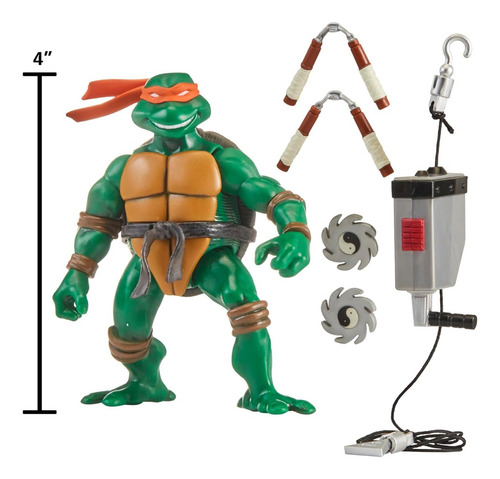 Tmnt Classic 2003 Tortugas Ninja Miguel Ángel Figura 4