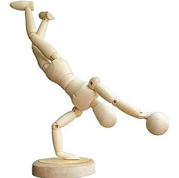 6x Boneco Manequim Articulado Magnético 20cm *frete+barato*