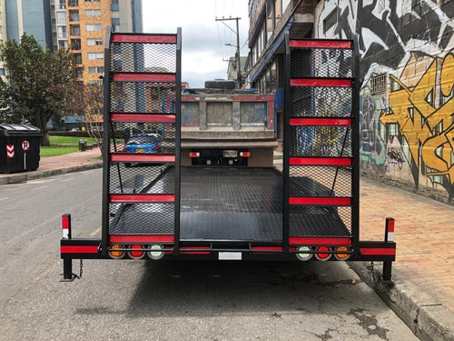 Trailer O Remolque Tipo Cama Baja Para Transporte De Maquina