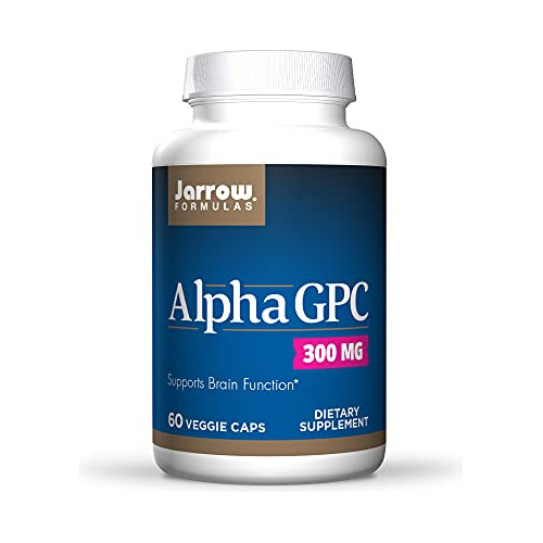 Jarrow Formulas Alpha Gpc, Soporta Función Cerebral, 300 Mg,