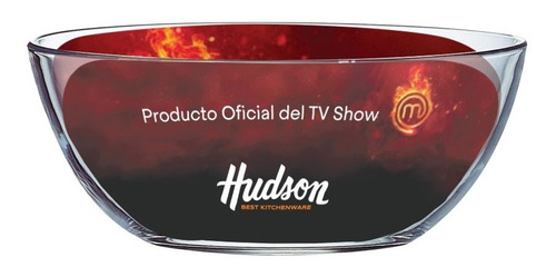 Ensaladera Bowl De Vidrio Hudson 23 X 11 Cm