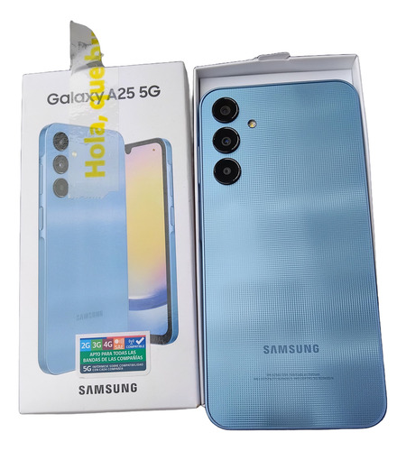 Celular Samsung Galaxy A25 5g Celeste 128 Gb , Nuevo Celeste