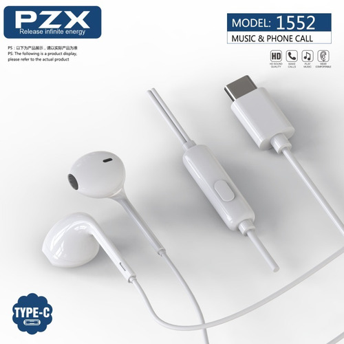 Imagen 4 de 5 de Audifonos Pzx 1552