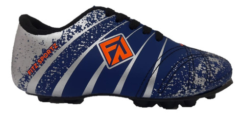 Chuteira Infantil Futebol Campo Grama Cravo Fitz Sports 30ic