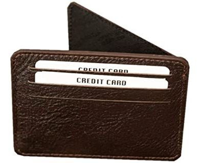 Front Pocket, Bifold- Slim Genuine Leather Wallet - Rfid