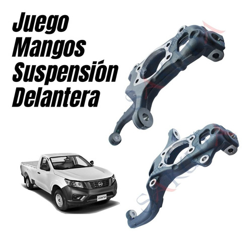 Set 2 Manguetas Delanteras Nissan Estaquitas 2020 Orig