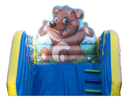 Tobogã Urso Com Motor Soprador
