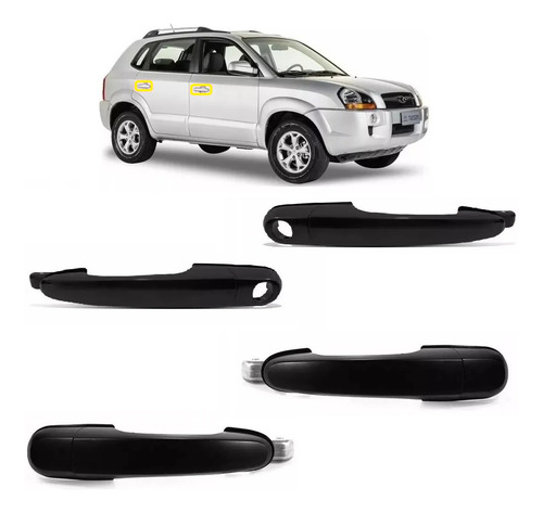 Kit 4 Macaneta Dian Trasei Tucson 06 07 08 09 10 12 13 14 15