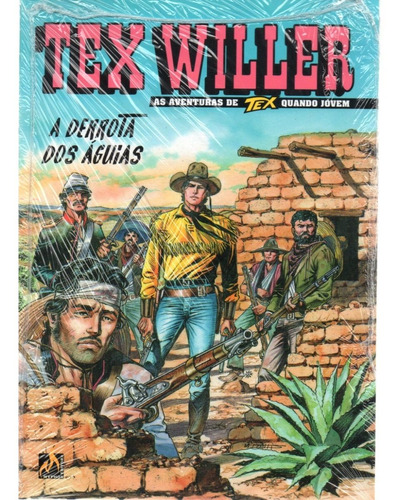 Tex Willer N° 46 - A Derrota Dos Águias - 68 Páginas - Em Português - Editora Mythos - Formato 15 X 21 - Capa Mole - Lacrada - 2022 - Bonellihq Cx488 A23