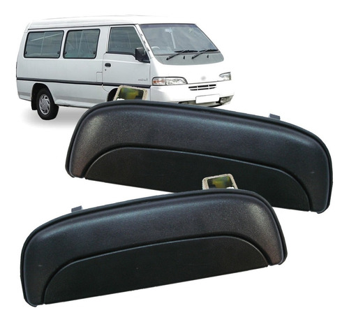 Par Maçaneta Externa Porta Hyundai H100 1997 A 2003 2004