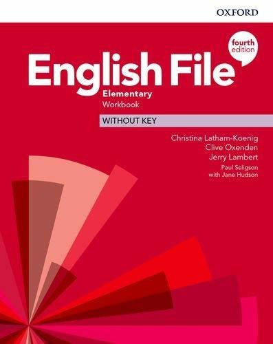 English File Elementary 4 Ed   Wb No Key