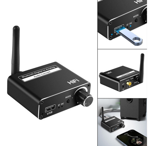 Convertidor Analógico Del Reproductor Óptico De Usb