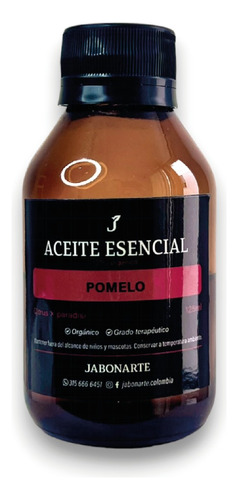 Aceite Esencial De Pomelo 125 Ml Puro - Grado Terapeutico