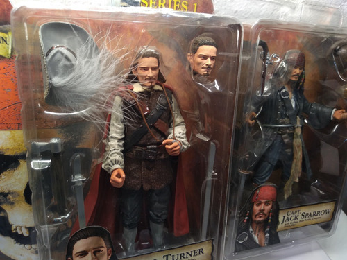 Piratas Del Caribe Series 1 - Jack Sparrow & Will Turner
