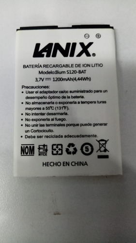 Bateria Lanix S120-bat