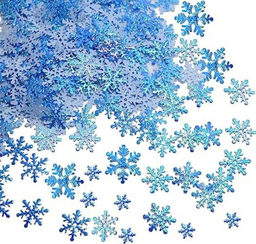 750 Piezas De Confeti De Copos De Nieve Para Navidad País